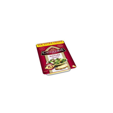 CATHEDRAL  SLICED CHEDDAR 160g (12)