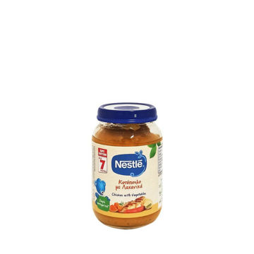 NESTLE ΒΑΖΑΚΙ ΚΟΤΟΠΟΥΛΟ ΜΕ ΛΑΧΑΝΙΚΑ 190g