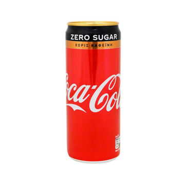 COCA COLA ZERO ΧΩΡΙΣ ΚΑΦΕΙΝΗ 330ml