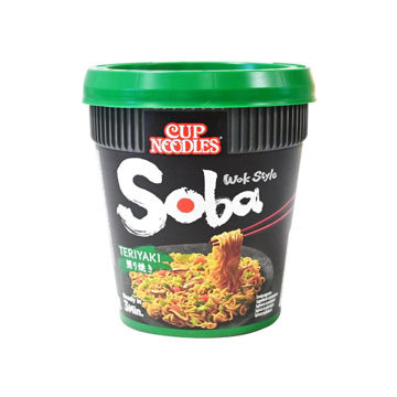 NS SOBA NOODLES CUP TERIYAKI 90g