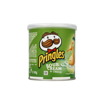 PRINGLES SOUR CREAM&ONION 12X40g