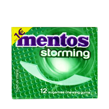 MENTOS STORMING SPEARMINT 33g