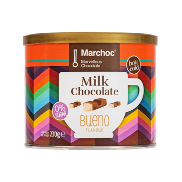 MARCHOC ΣΟΚ. ΓΑΛ. BUENO 0% ΖΑΧΑΡΗ 230g