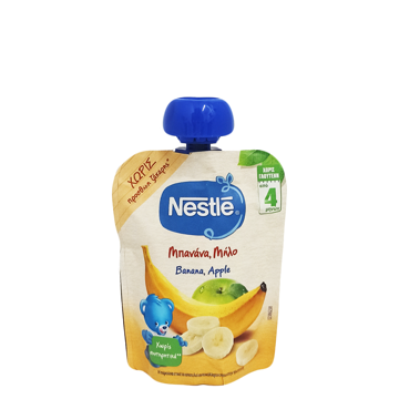 NESTLE ΦΡΟΥΤΟΠΟΥΡΕΣ ΜΠΑΝ-ΜΗΛΟ 90g