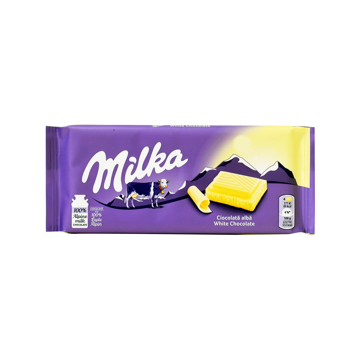 MILKA WHITE CHOCOLATE 100g