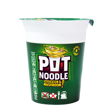 POT NOODLE CHICKEN & MUSHROOM 12X90