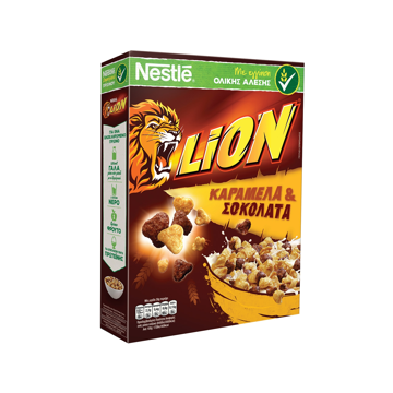 LION CHOCO/CARAMEL FLAKES 400g