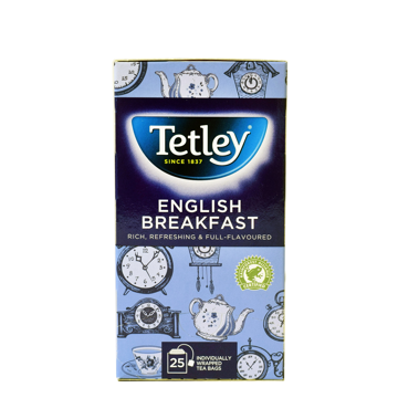 TETLEY 25s ENGLISH B/FAST 50g