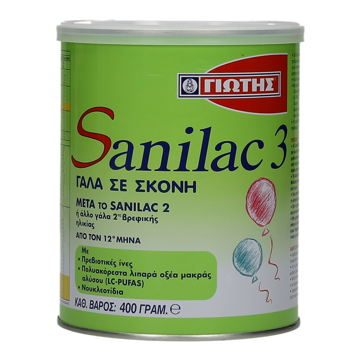 ΓΙΩΤΗΣ SANILAC 3 400gr