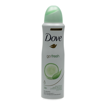 DOVE DEO SPRAY GO FRESH CUCUMBER 150ml