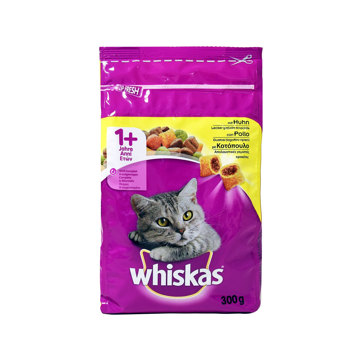 WHISKAS ADULT ΚΟΤ&ΓΕΜ ΚΡΟΚΕΤΕΣ 300g