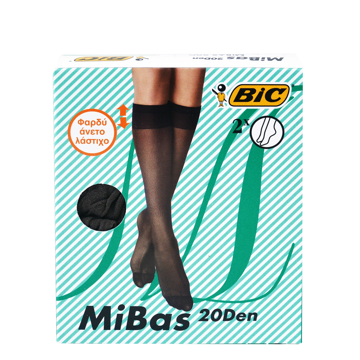 BIC ΚΑΛΤΣΑΚΙ 20D MIBAS ΓΡΑΦΙΤΗΣ