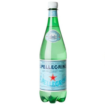 SAN PELLEGRINO SPARKLING WATER PET 1L