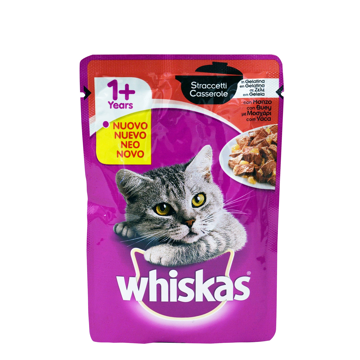 WHISKAS CASSEROLE ΦΑΚΕΛΑΚΙ ΜΟΣΧΑΡ.