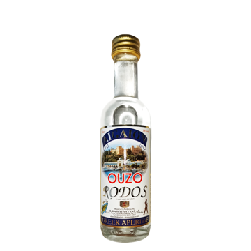 ΟΥΖΟ 38% ΝΗΣΣΟΣ ΡΟΔΟΣ 50ml (PET)