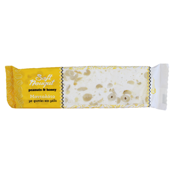 Picture of Soft Nougat with Peanuts and Honey 60g