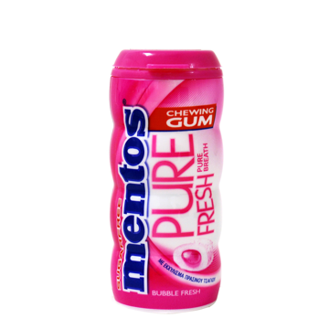 MENTOS GUM PURE BUBBLE FRESH BTL 28g