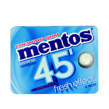 MENTOS 45 MIN PEPPERMINT 18g