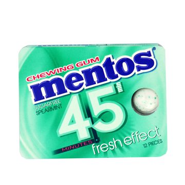 MENTOS 45 MIN SPEARMINT