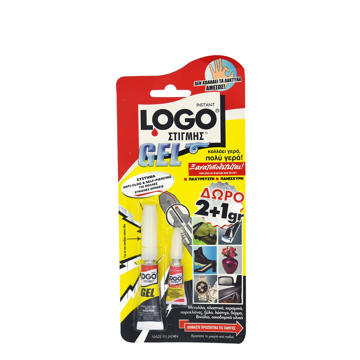 ΚΟΛΛΑ LOGO INSTANT GLUE (2g+1g)