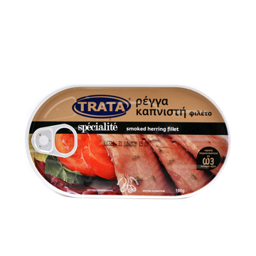 Picture of Trata Smoked Herring Fillet in Vegetable Oil 100g