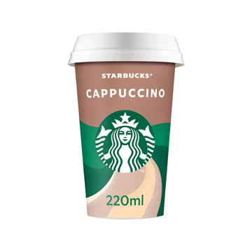 STARBUCKS ΡΟΦ ΓΑΛΑ ΜΕ ΚΑΦΕ CAPPUCCINO 220ml