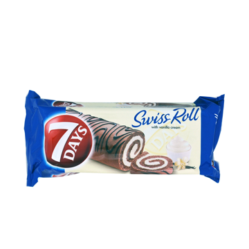 7D SWISS ROLLS ΒΑΝΙΛΙΑ 200g