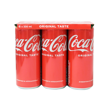 COCA COLA 6X330ml PACK