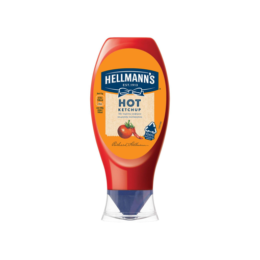 HELLMANNS HOT KETCHUP 477g