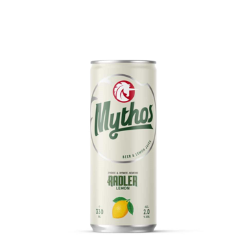 ΜΠΥΡΑ ΜΥΘΟΣ RADLER ΚΟΥΤΙ 330ml (24c)