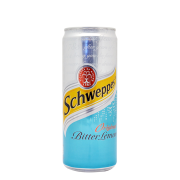 SCHWEPPES BITTER LEMON CAN 330ml