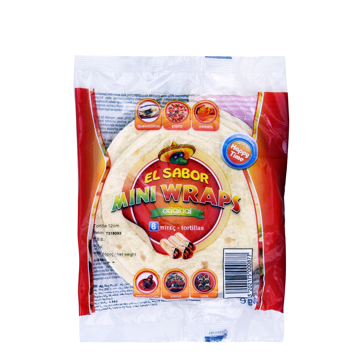 EL SABOR ORIGINAL WRAPS 12cm 8τεμ 144g