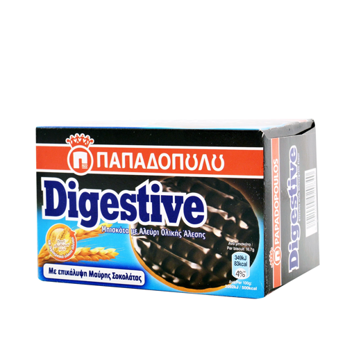 Π/Δ DIGESTIVE DARK CHOCOLATE 200g