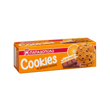 Π/Δ COOKIES ORANGE & CHOCOLATE 180g