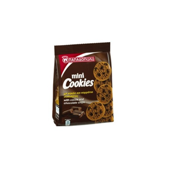 Π/Δ COOKIES MINI ΜΕ ΣΟΚΟΛ-ΚΑΚΑΟ 180g