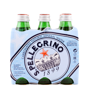 SAN PELLEGRINO SPARKLING WATER 6X250ml