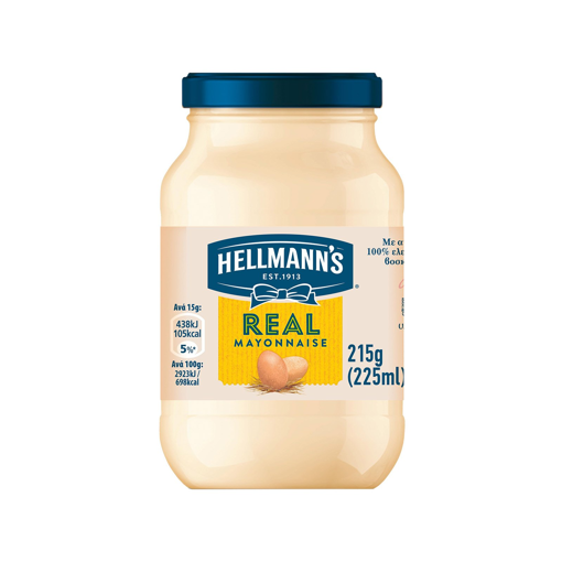 HELLMANNS MAYONNAISE 215g/225ml