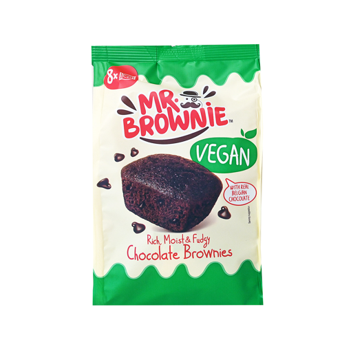 BROWNIE VEGAN ΜΕ ΒΕΛΓΙΚΗ ΣΟΚΟΛΑΤΑ 200g