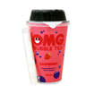 OMG BUBBLE TEA RASPBERRY- BLUEBERRY 270ml