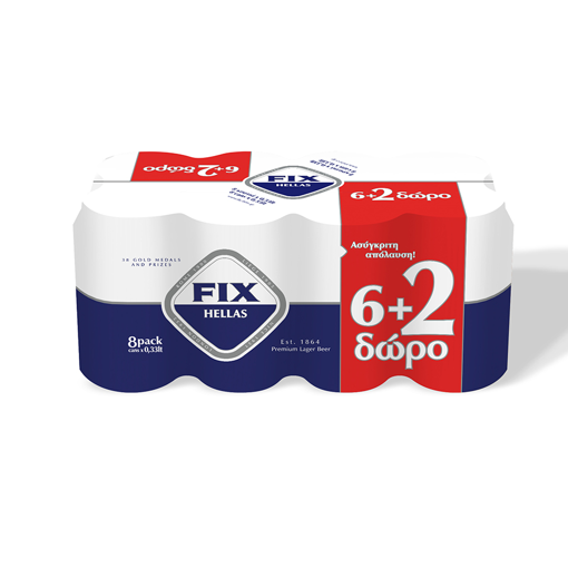 ΜΠΥΡΑ FIX HELLAS ΚΟΥΤΙ 330ml (24c)