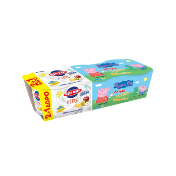 ΚΡΙ ΚΡΙ KIDS PEPA ΜΗΛ-ΑΧΛ-ΜΠΑΝ 3Χ140g 2+1